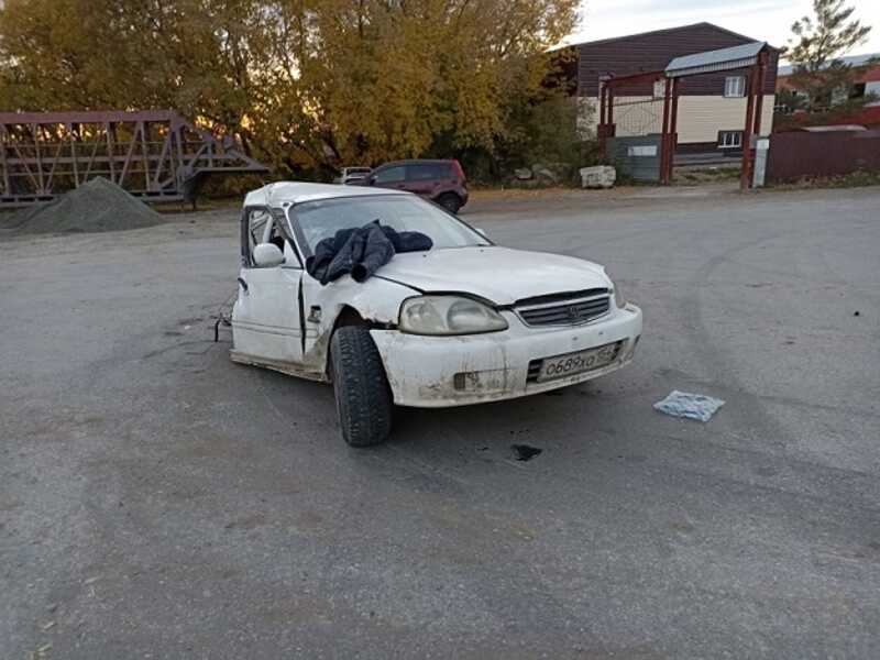 В Новосибирской области при ДТП автомобиль буквально разорвало на части