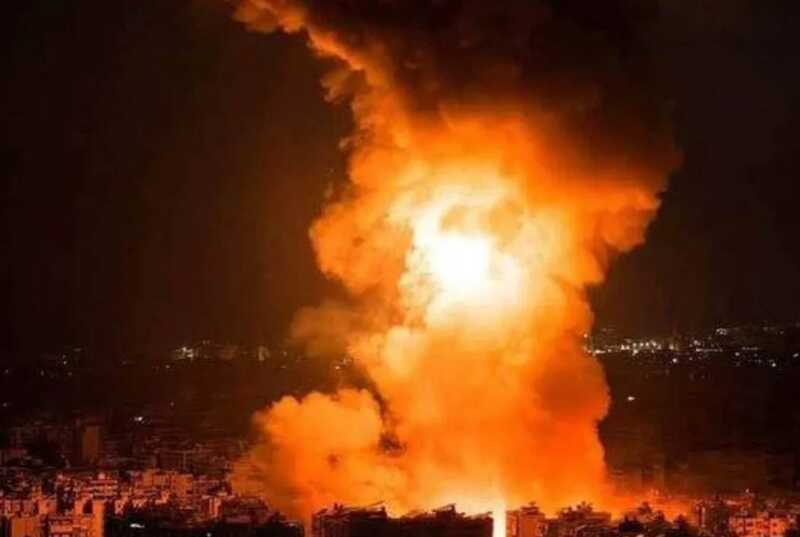 Одна из иранских ракет вызвала пожар в главном штабе армии Израиля
