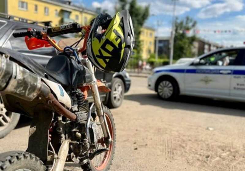 Подросток из Самарской области чуть не сгорел во время мотоциклетного трюка