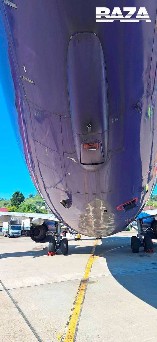 «Боинг 737» «Смартавиа» при посадке в Сочи повредил хвост dzeiqhuiqtqiqhkmp