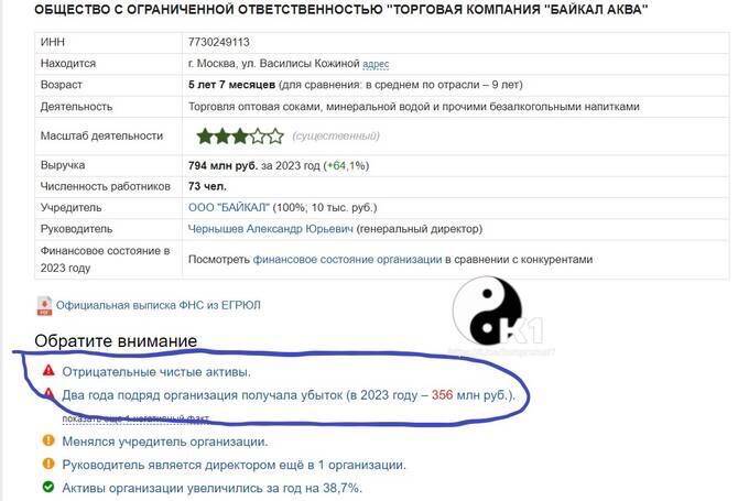 Дерипаска и «Легенда Байкала»: Как связи олигарха помогают скрывать продажу отравленной воды