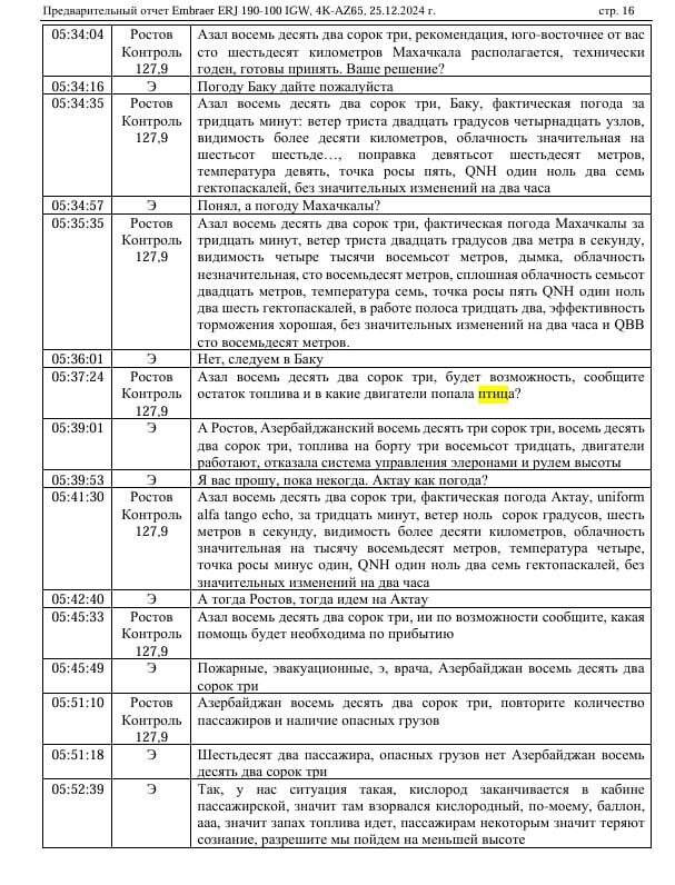 Минтранс Казахстана подтвердил, что самолет AZAL был сбит российской ракетой qkkiehidreixkmp