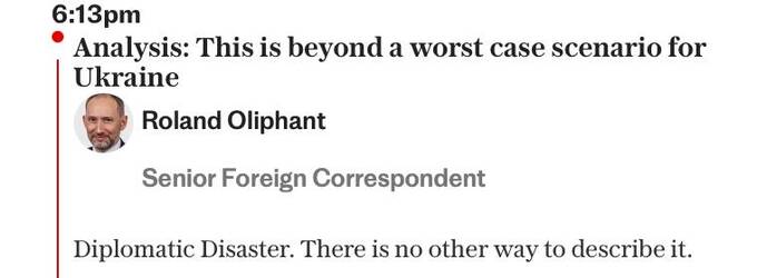 «Крах украинско-американских отношений»: журналист The Telegraph оценил встречу Зеленского и Трампа qqeiqkxiqrikrkmp