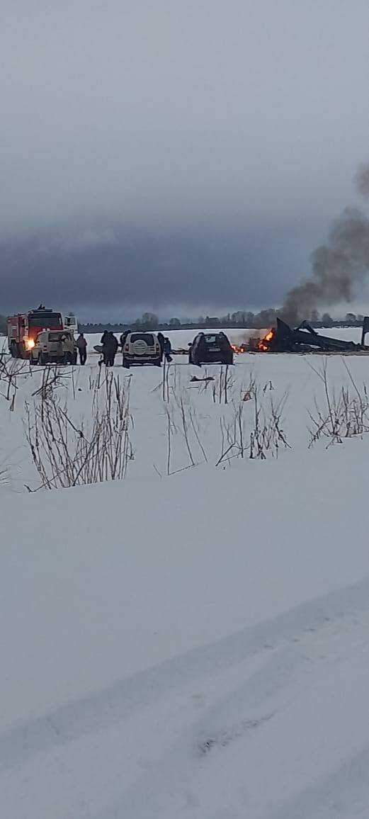 Экипаж вертолета Ми-28 Минобороны погиб при крушении в Ленинградской области